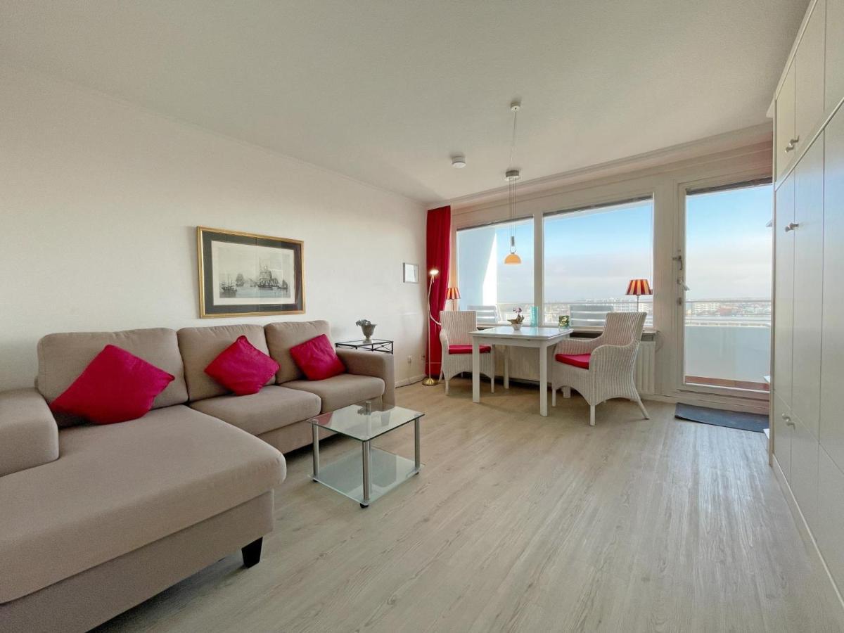 Haus Metropol App 145 Direkt Am Strand 2 Mit Balkon Cityblick ヴェスターラント エクステリア 写真