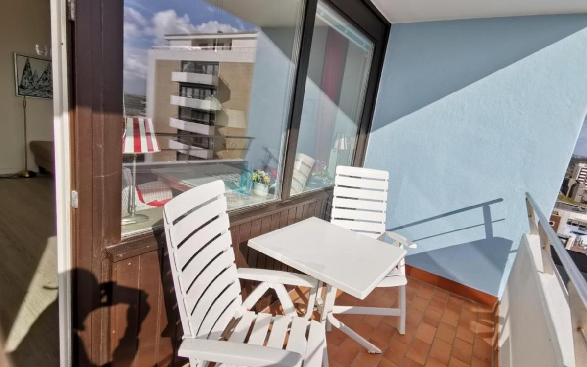Haus Metropol App 145 Direkt Am Strand 2 Mit Balkon Cityblick ヴェスターラント エクステリア 写真