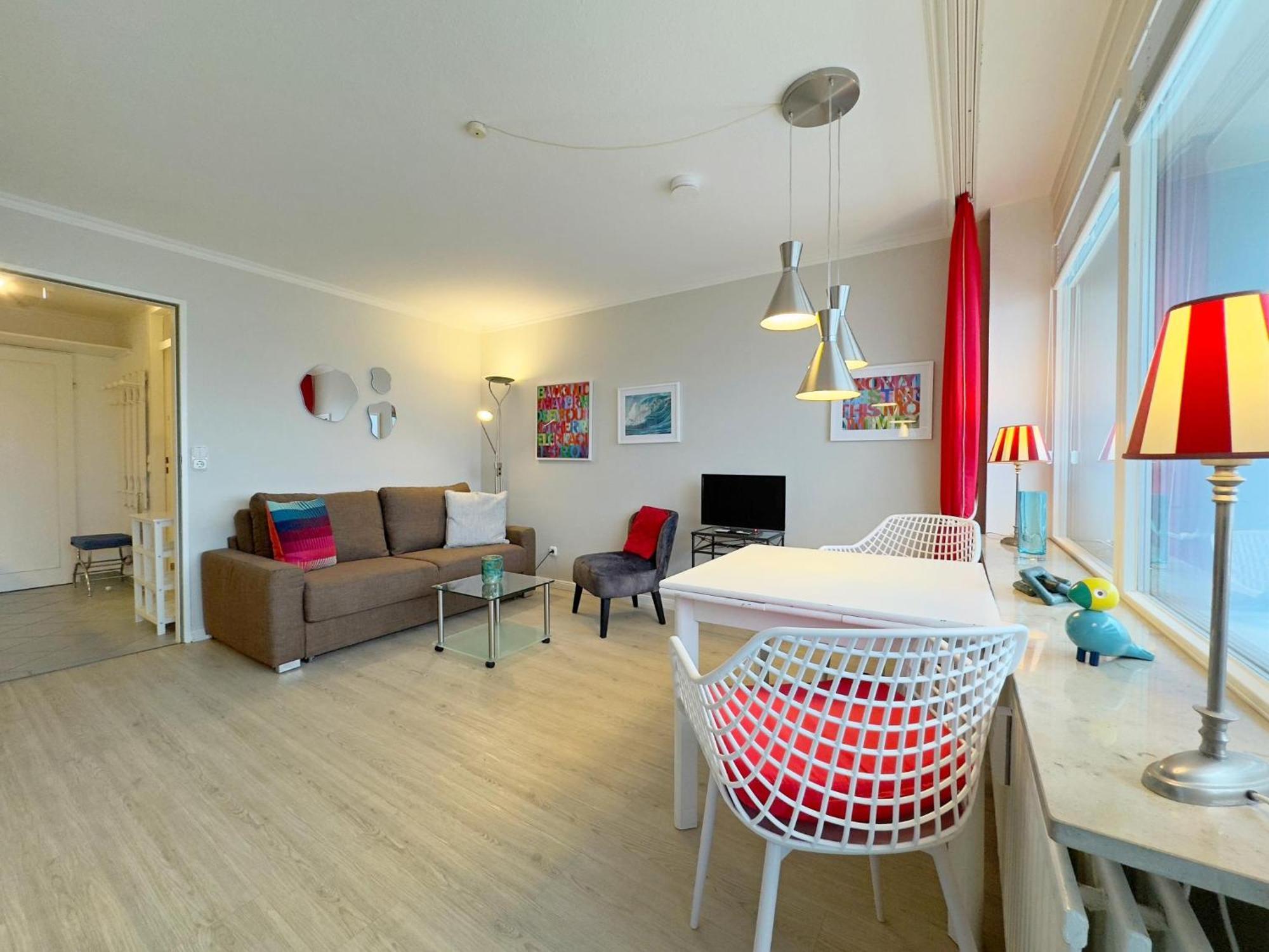 Haus Metropol App 145 Direkt Am Strand 2 Mit Balkon Cityblick ヴェスターラント エクステリア 写真