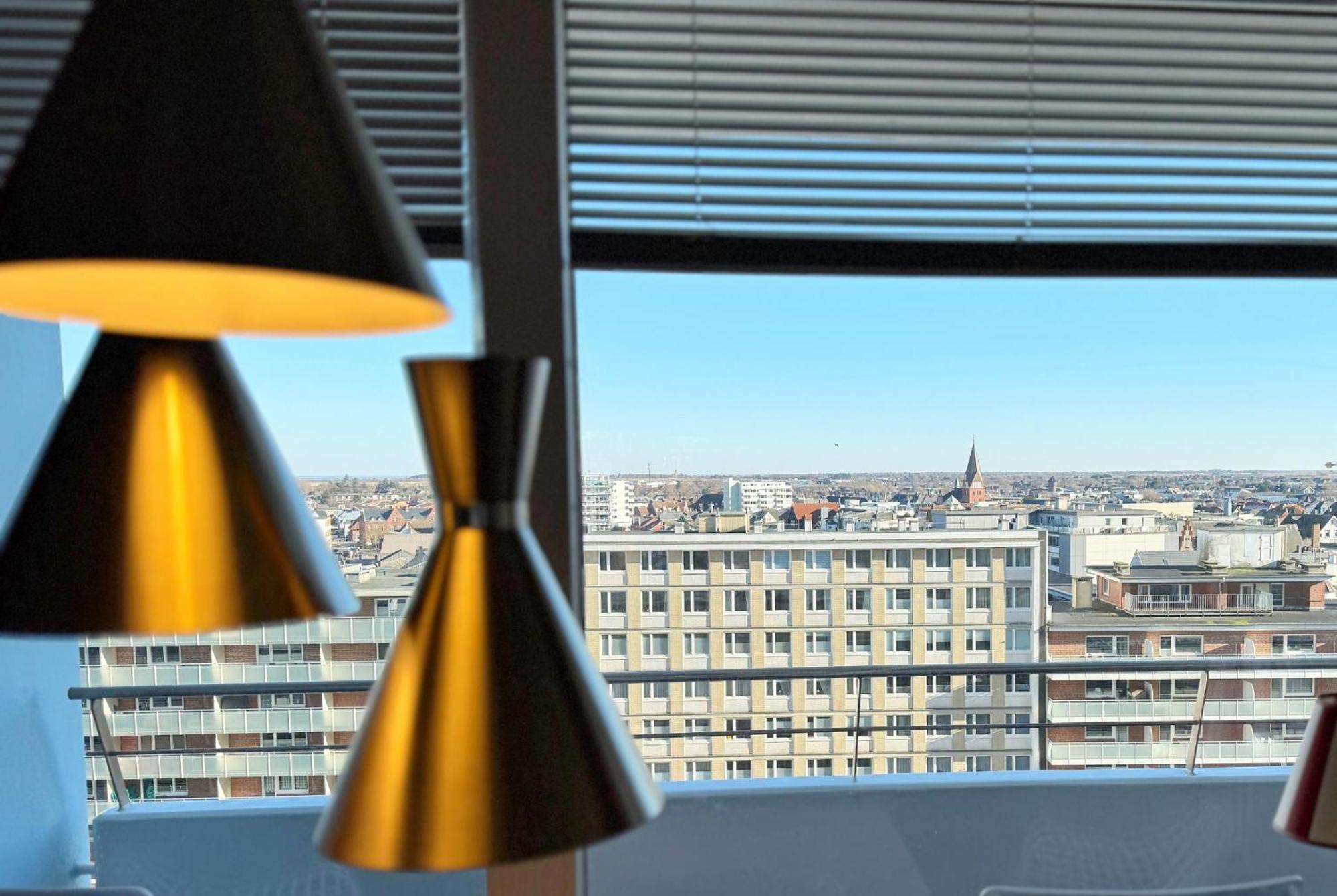 Haus Metropol App 145 Direkt Am Strand 2 Mit Balkon Cityblick ヴェスターラント エクステリア 写真