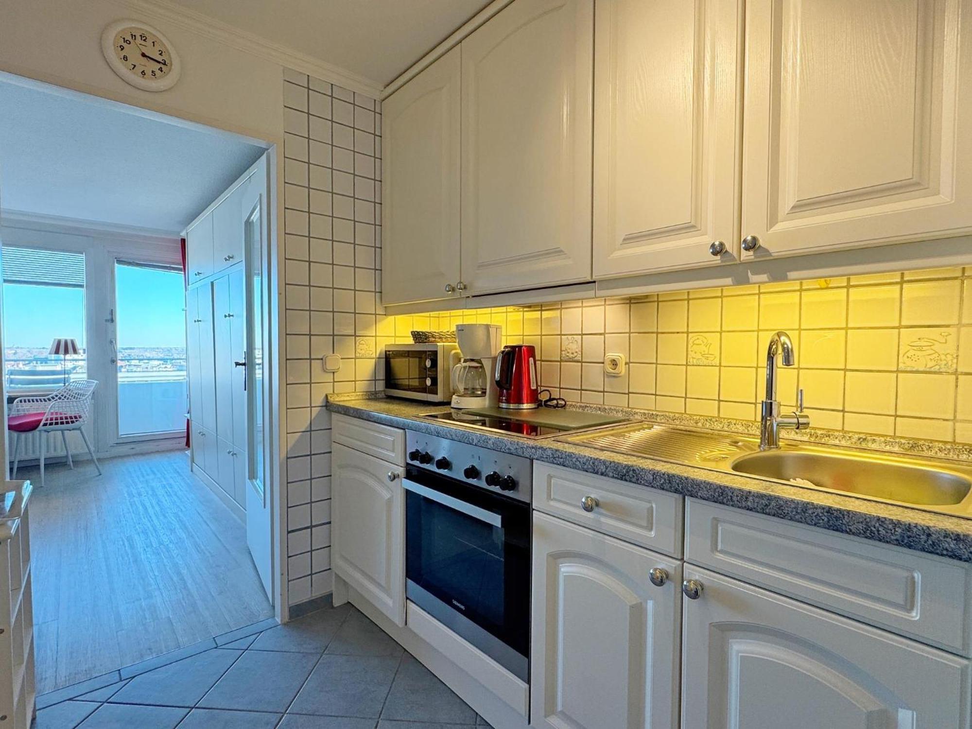 Haus Metropol App 145 Direkt Am Strand 2 Mit Balkon Cityblick ヴェスターラント エクステリア 写真