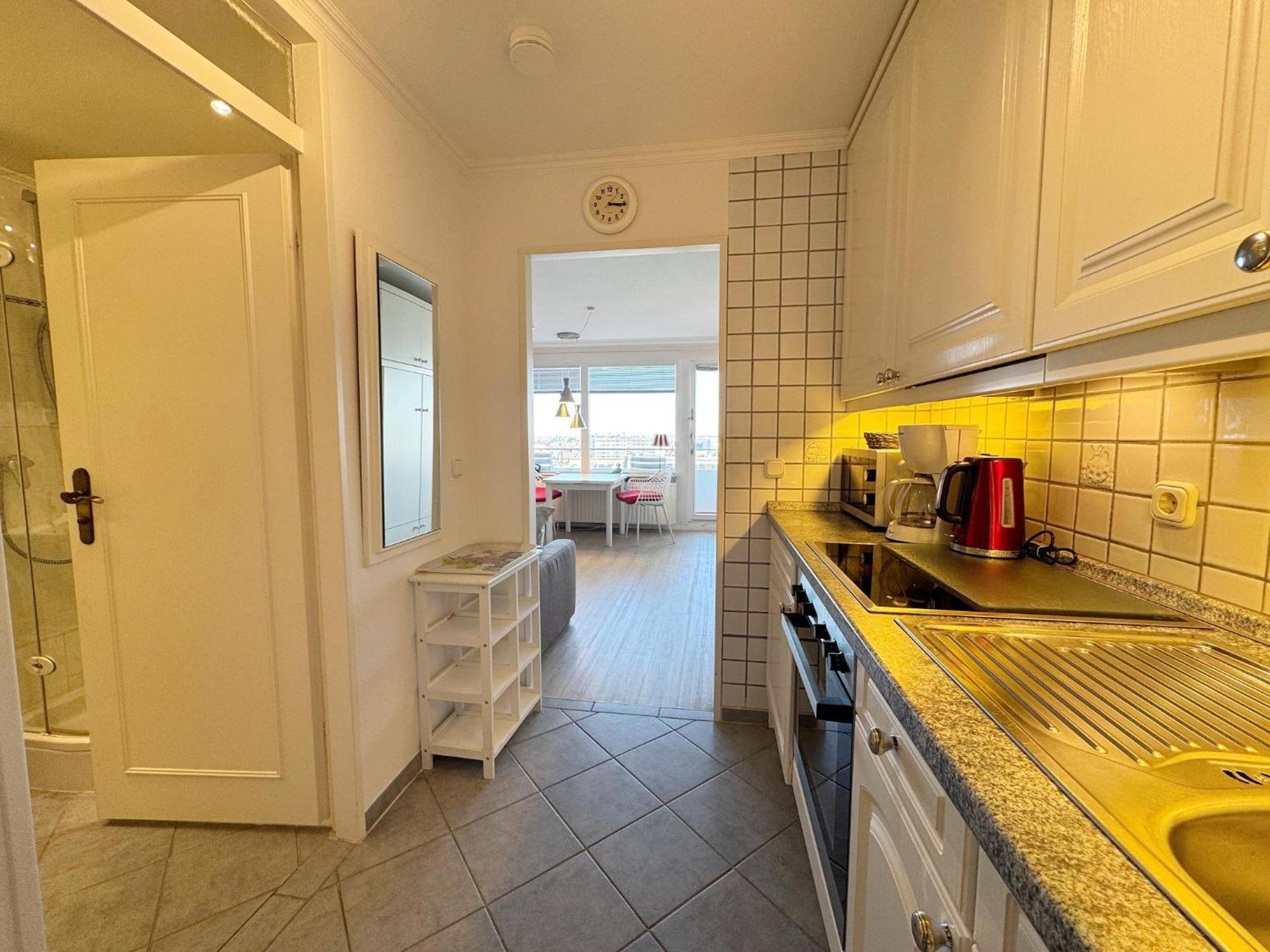 Haus Metropol App 145 Direkt Am Strand 2 Mit Balkon Cityblick ヴェスターラント エクステリア 写真