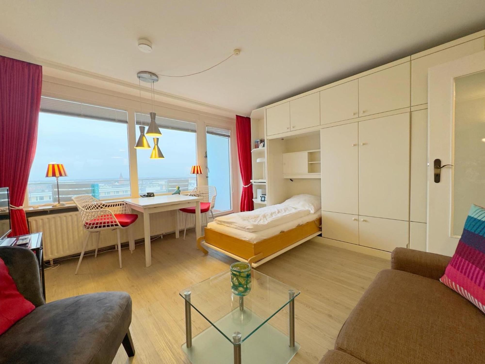 Haus Metropol App 145 Direkt Am Strand 2 Mit Balkon Cityblick ヴェスターラント エクステリア 写真