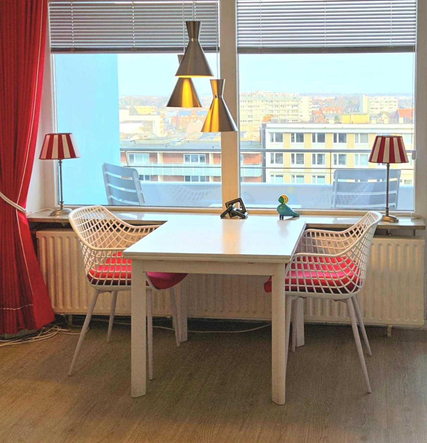 Haus Metropol App 145 Direkt Am Strand 2 Mit Balkon Cityblick ヴェスターラント エクステリア 写真